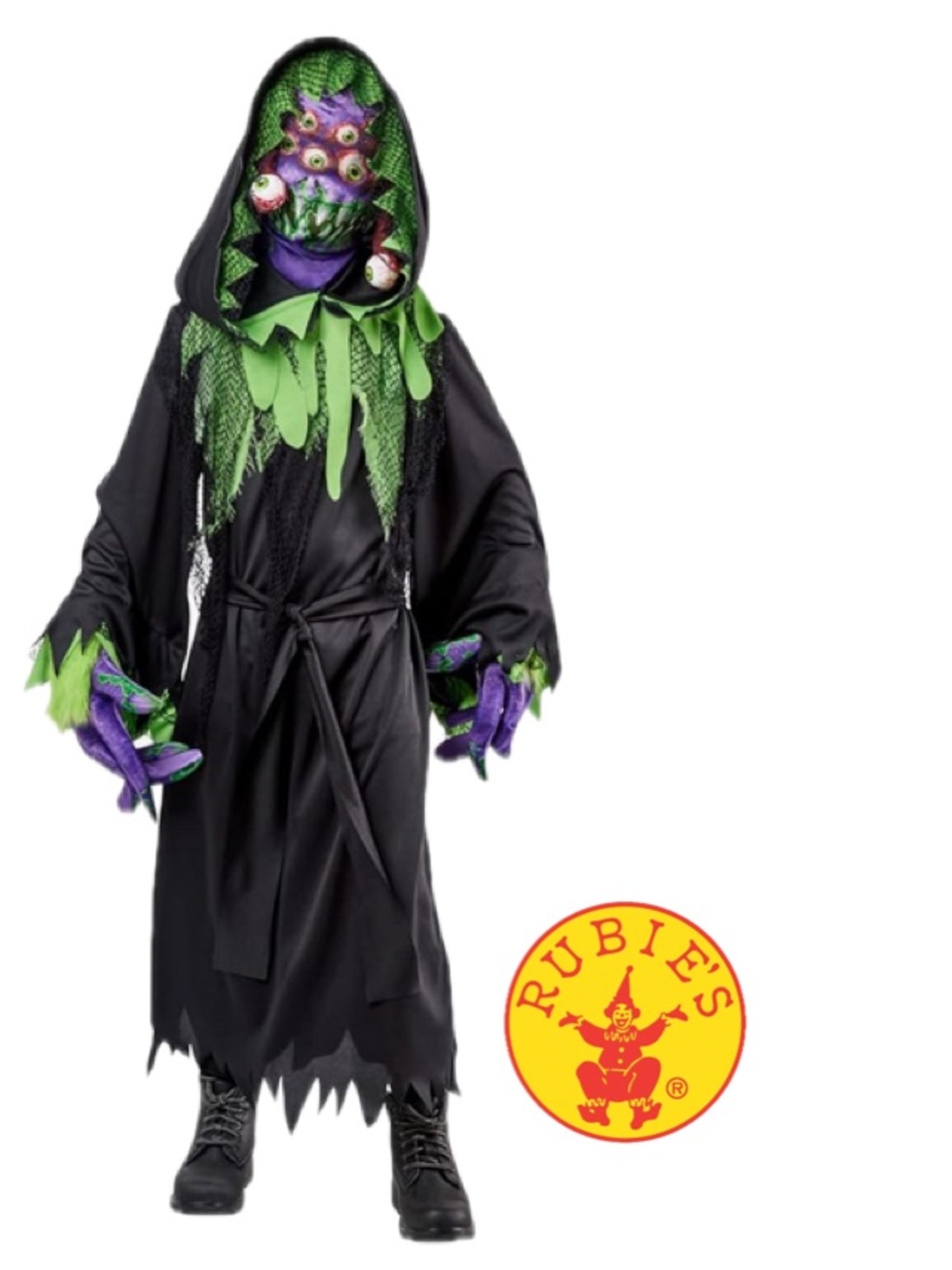 RUBIE’S Child's Forum Eyeball Demon Halloween Costume Child’s Size M 7-8